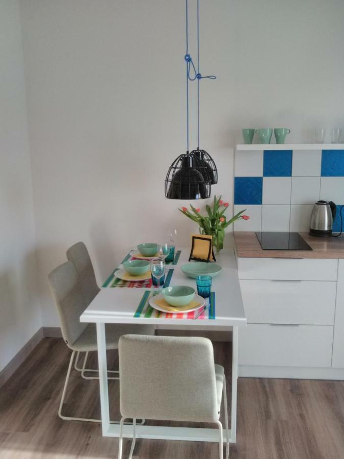 Apartament Niebieski W Kompleksie 5 Morz Сяноженти Екстер'єр фото