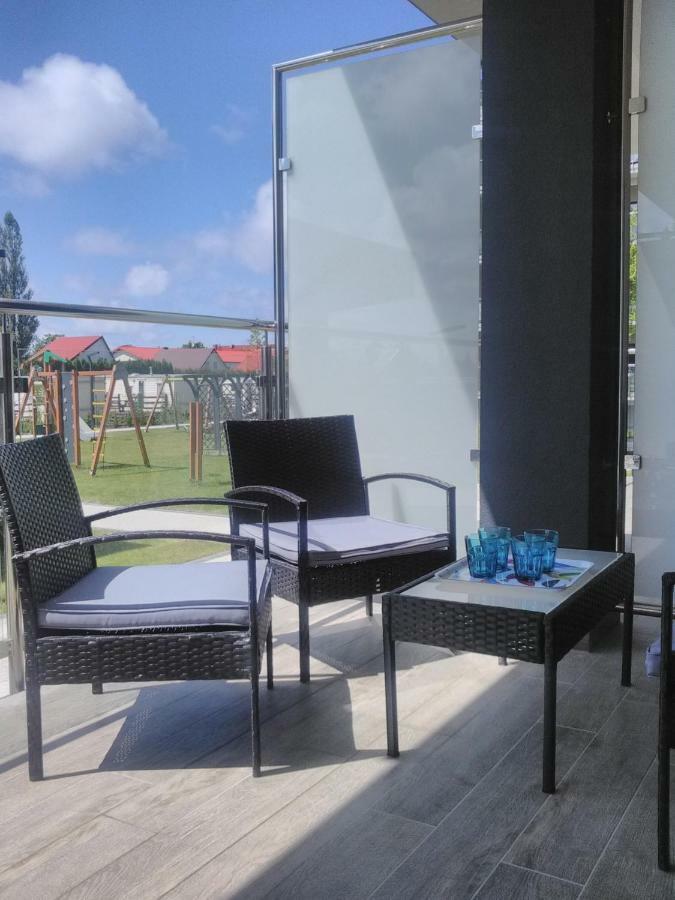 Apartament Niebieski W Kompleksie 5 Morz Сяноженти Екстер'єр фото